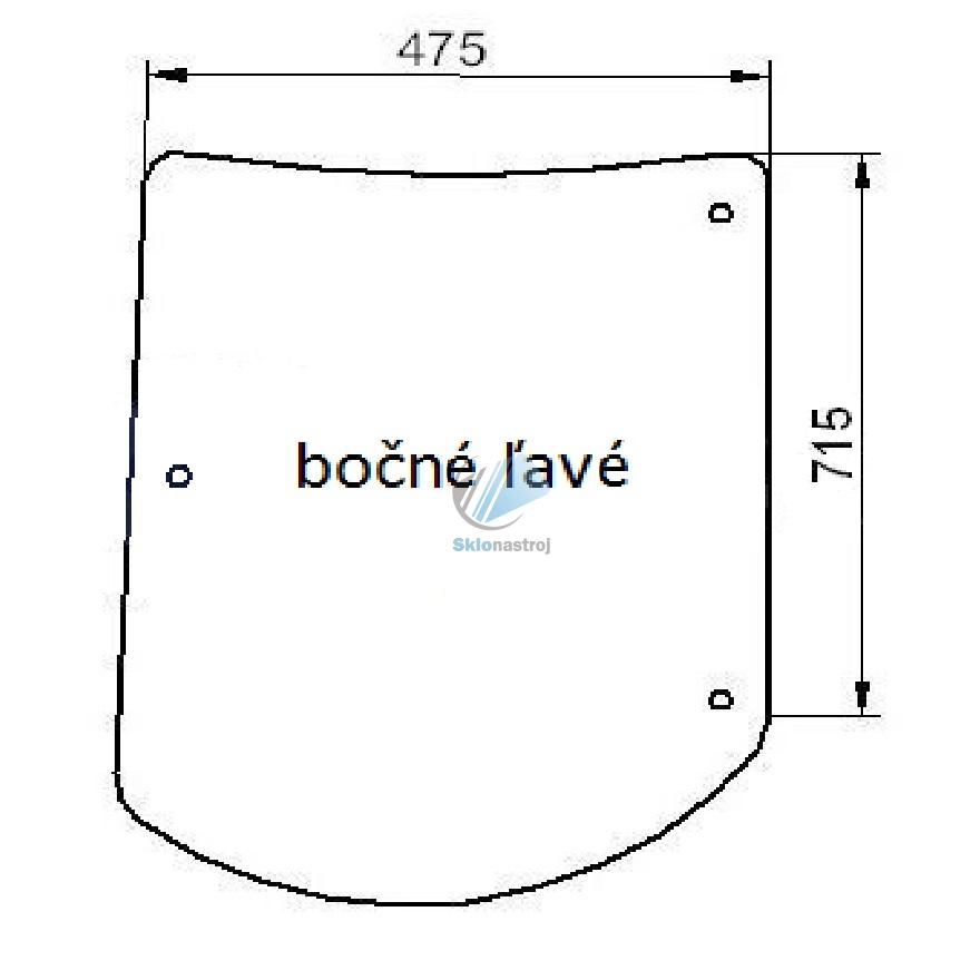Class Atles bočné ľavé sklo