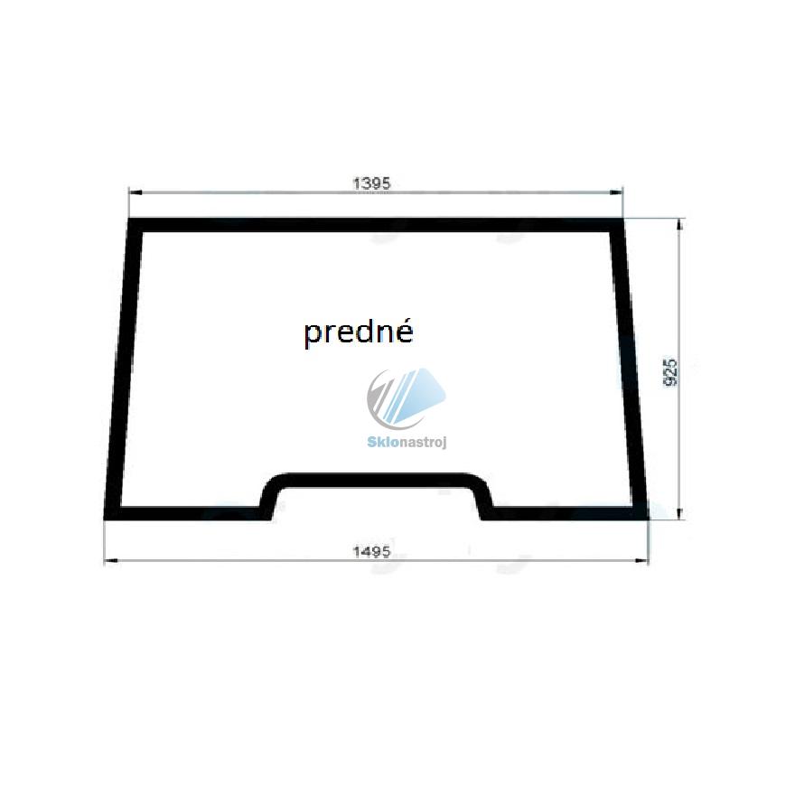 Class Atles predné sklo 