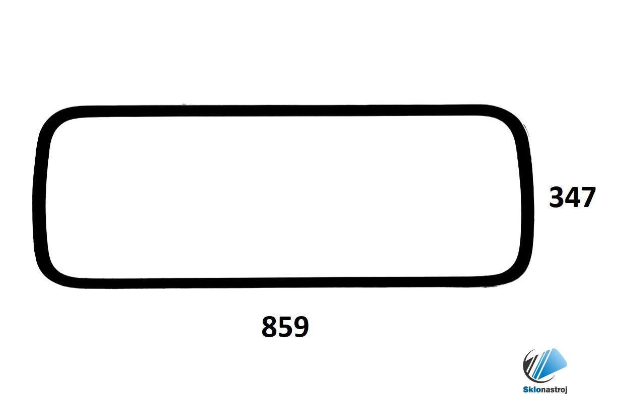 Cat 301.4C strešné sklo 